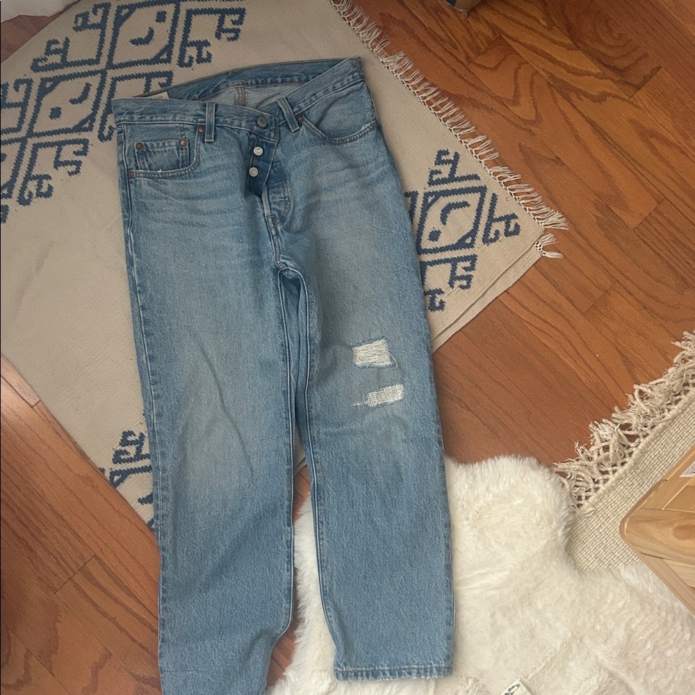Levi's Light Blue 501 Jeans